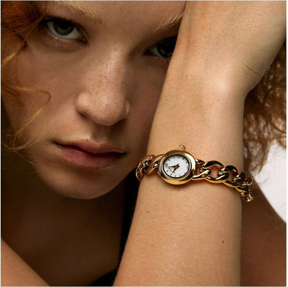 DNA Watch Gold and Pearl - Water Resistant