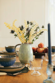 Tejo handmade ceramic pitcher, further view