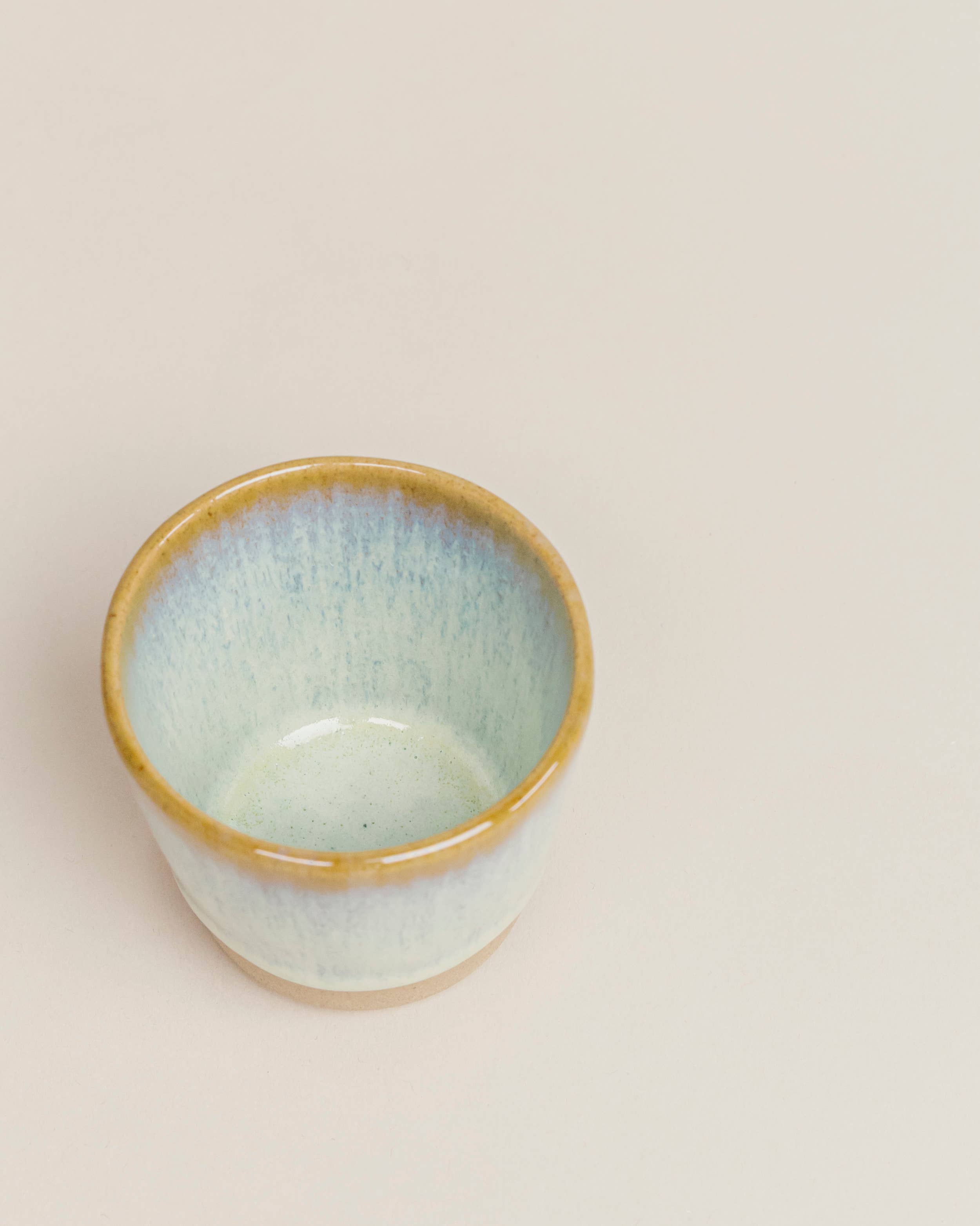Tejo handmade ceramic espresso cup, further view
