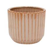 Willow Ribbed Planter H15cm D19cm