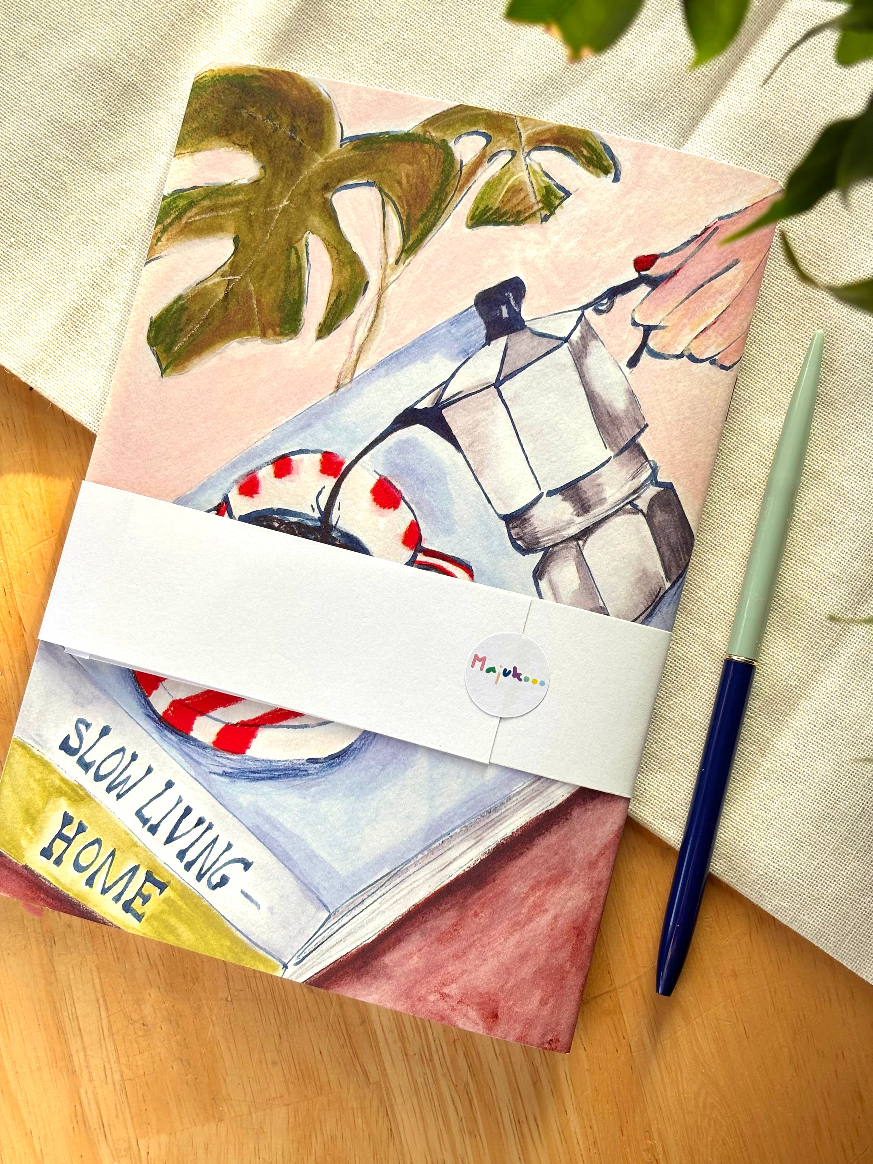 Coffee Pour Notebook | A5 Softcover