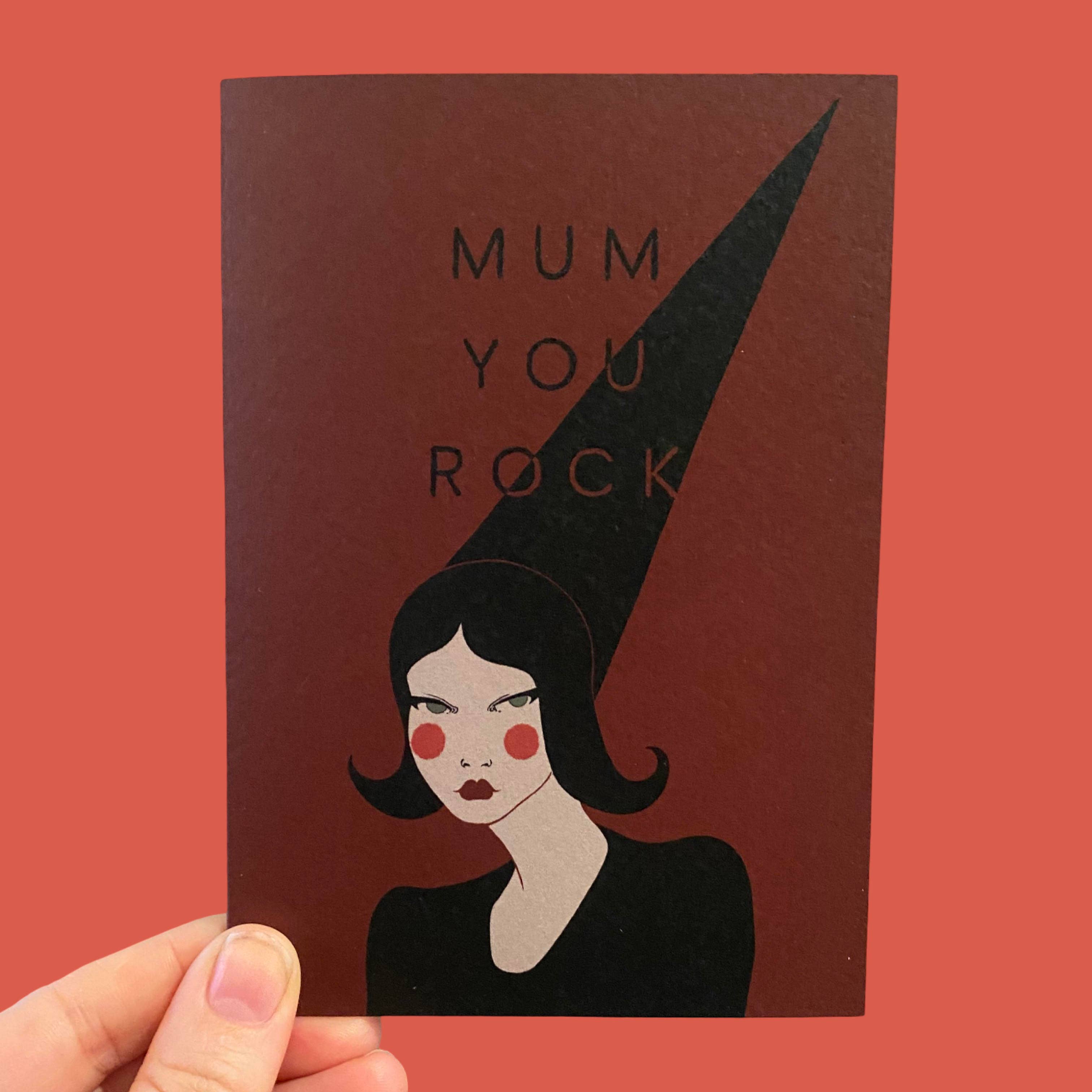 Mum You Rock | Mother's Day Card