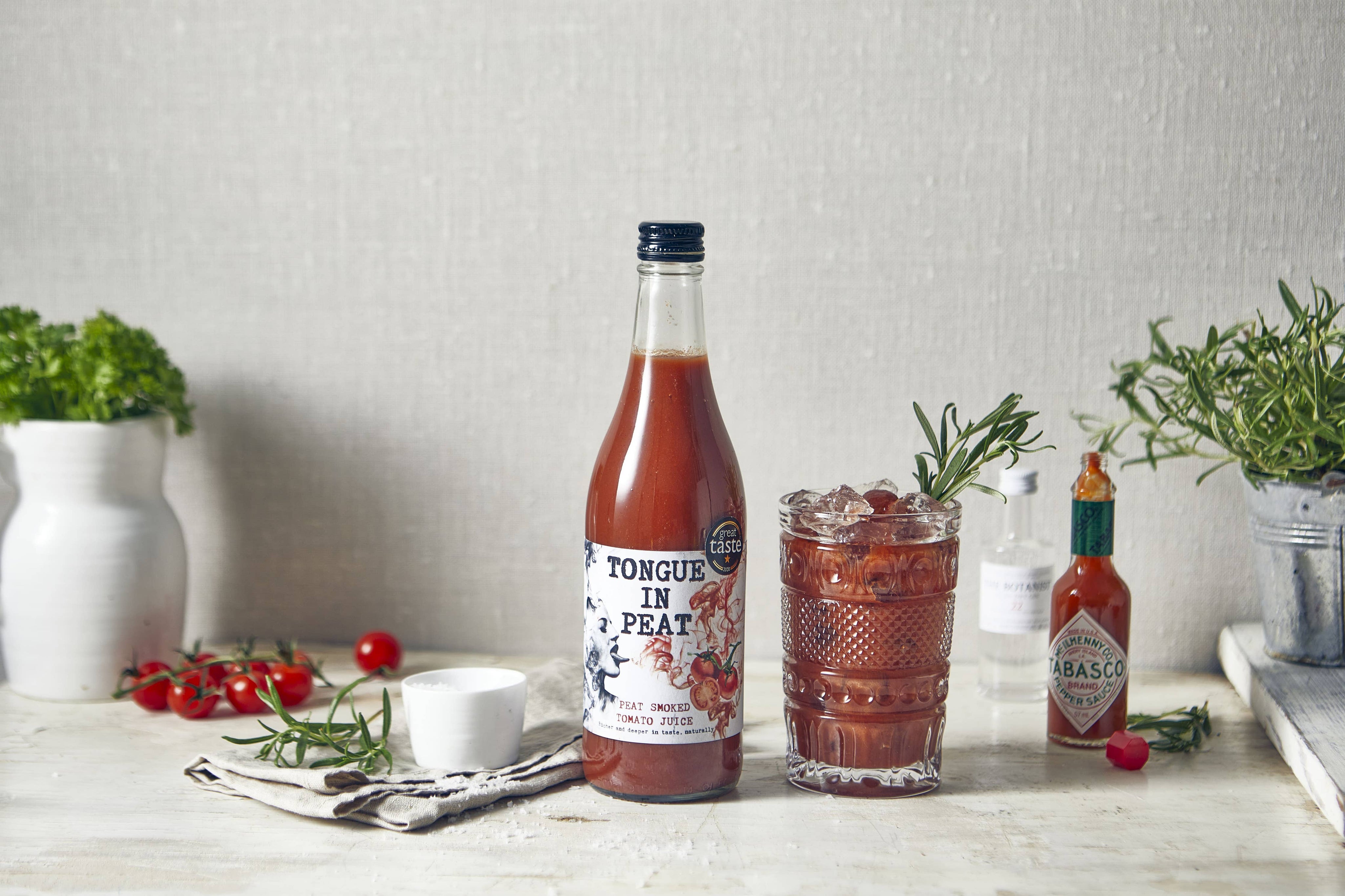 Smoked Tomato Juice Bloody Mary Cocktail Mixer | 500ml/17.02oz