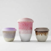 Ceramic Flat White Cup 6oz in Deia