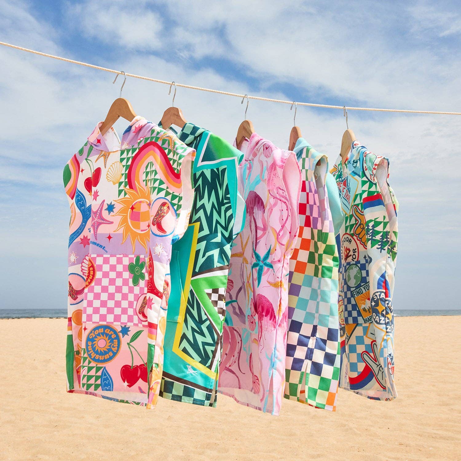Dock & Bay Poncho - Kids - Check Me Out