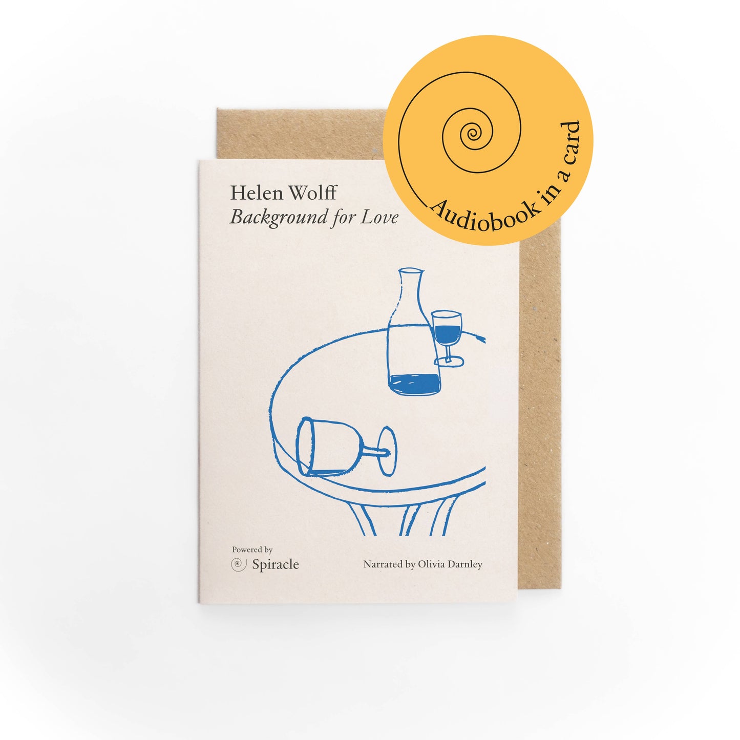 Audiobook In A Card: Background for Love by Helen Woolf