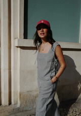 Recycled Cotton Cap in Lobster