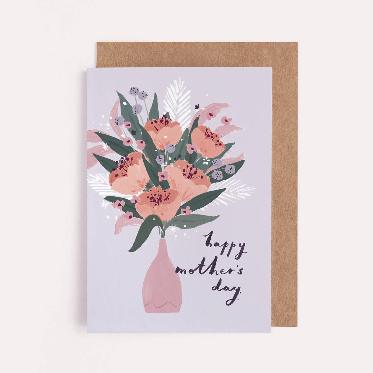 Mother's Day Flowers Card | Mother's Day Card | Female Cards