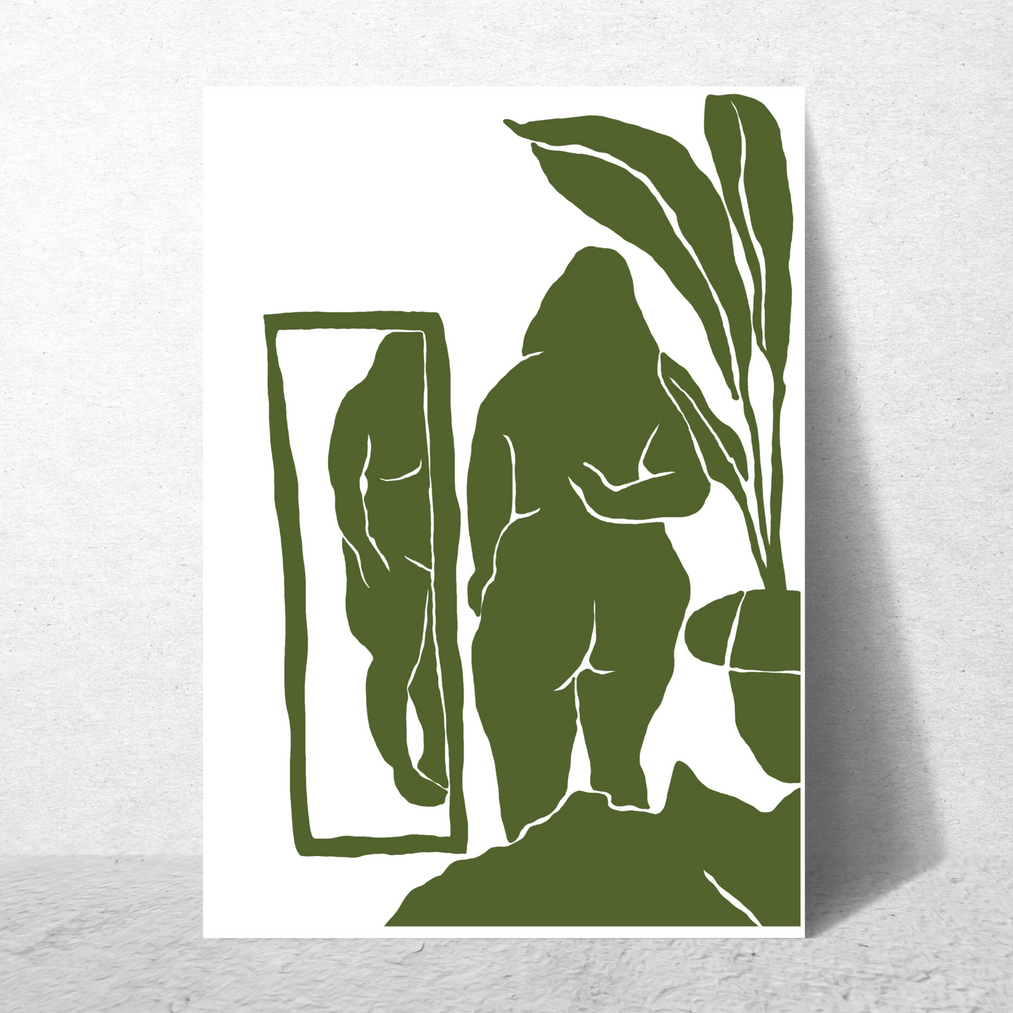 ‘Mirror Babe’ Print