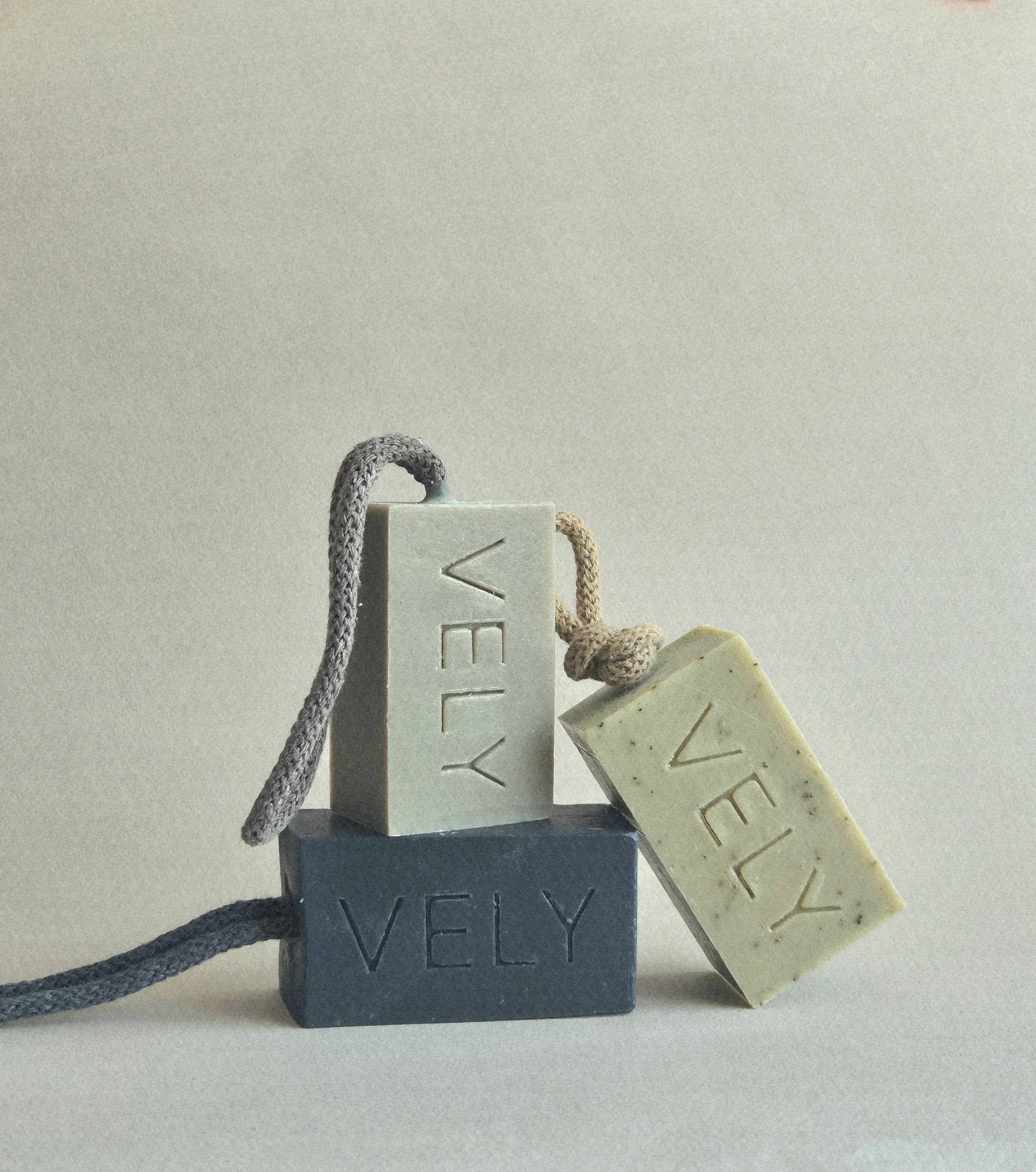 Handmade Soap on a Rope | Sea Meditation, Dead Sea Clay