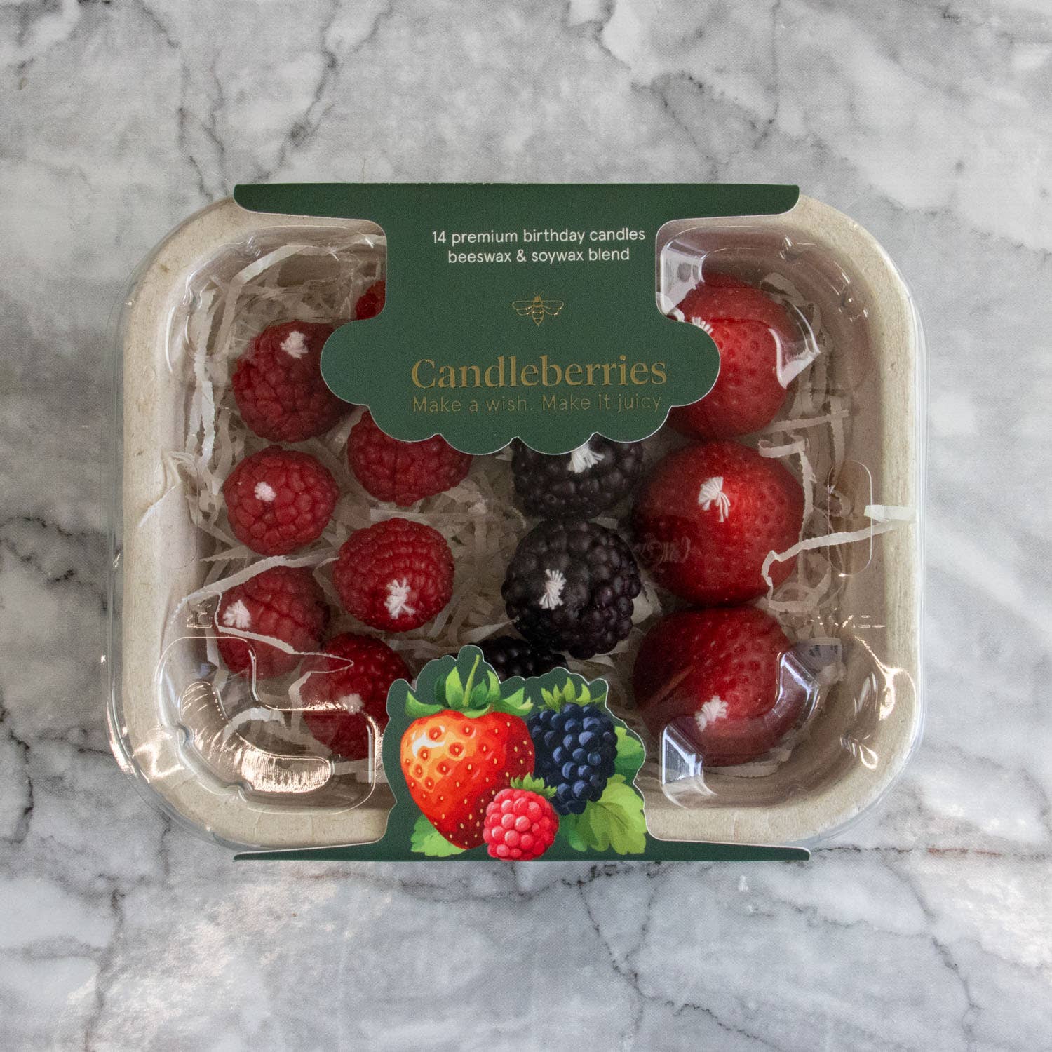 Candleberries | Berry Shaped Birthday Candles