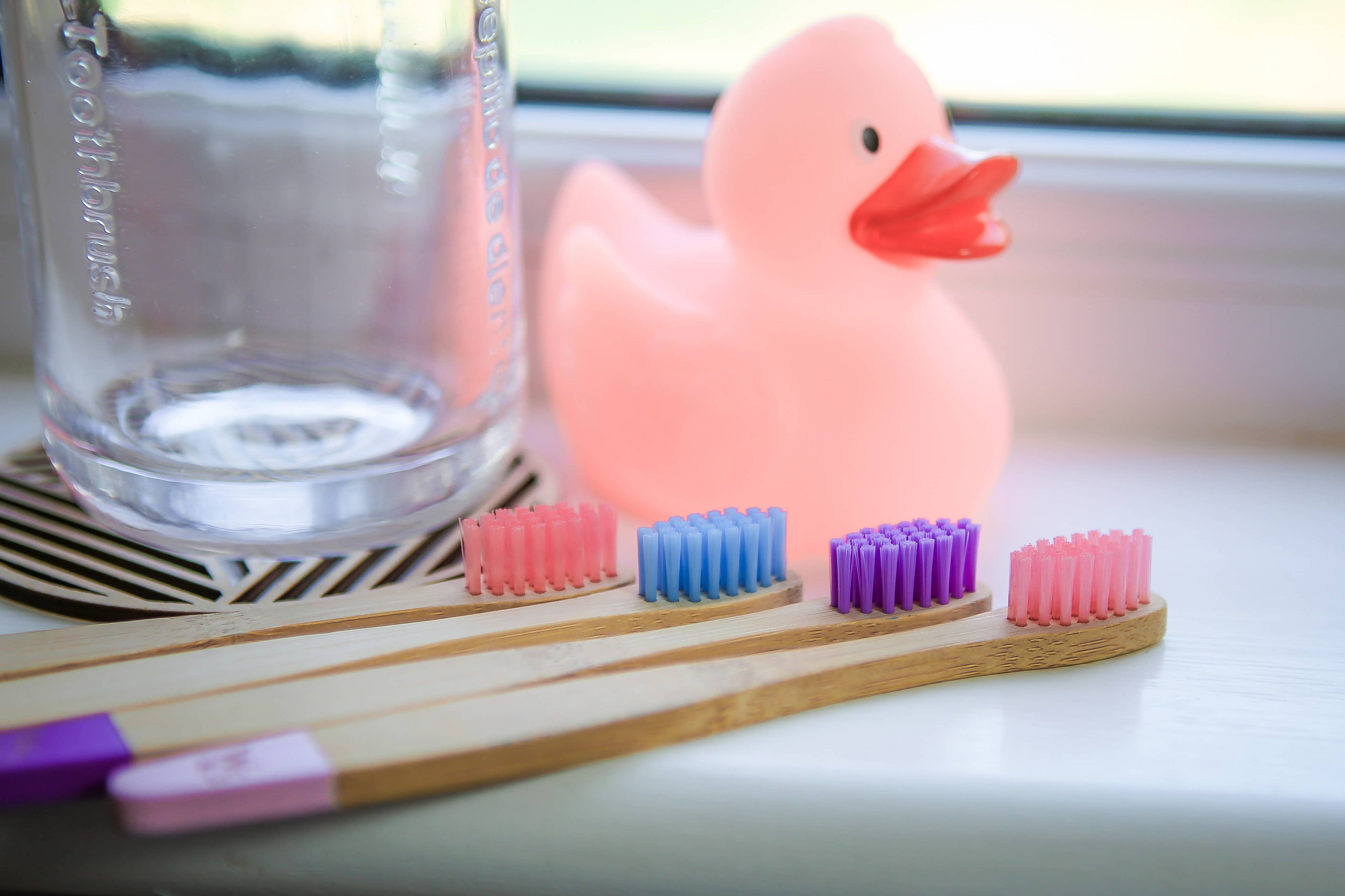 Children's Bamboo Toothbrush | 4 Pack