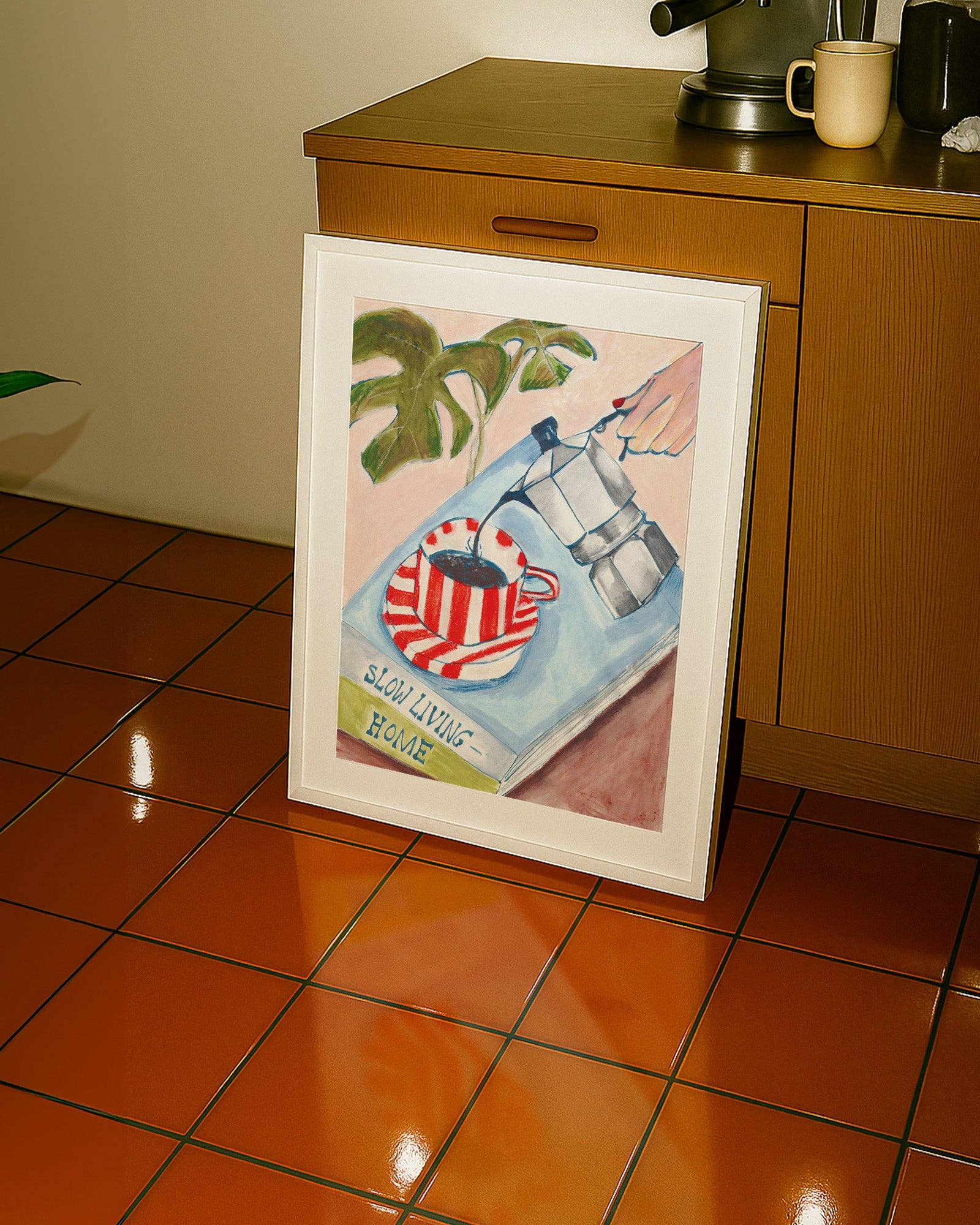 Coffee Pour Print | A4