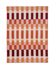 Wool Throw Blanket | Studie Orange