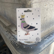 Iron on Patch - Pigeon