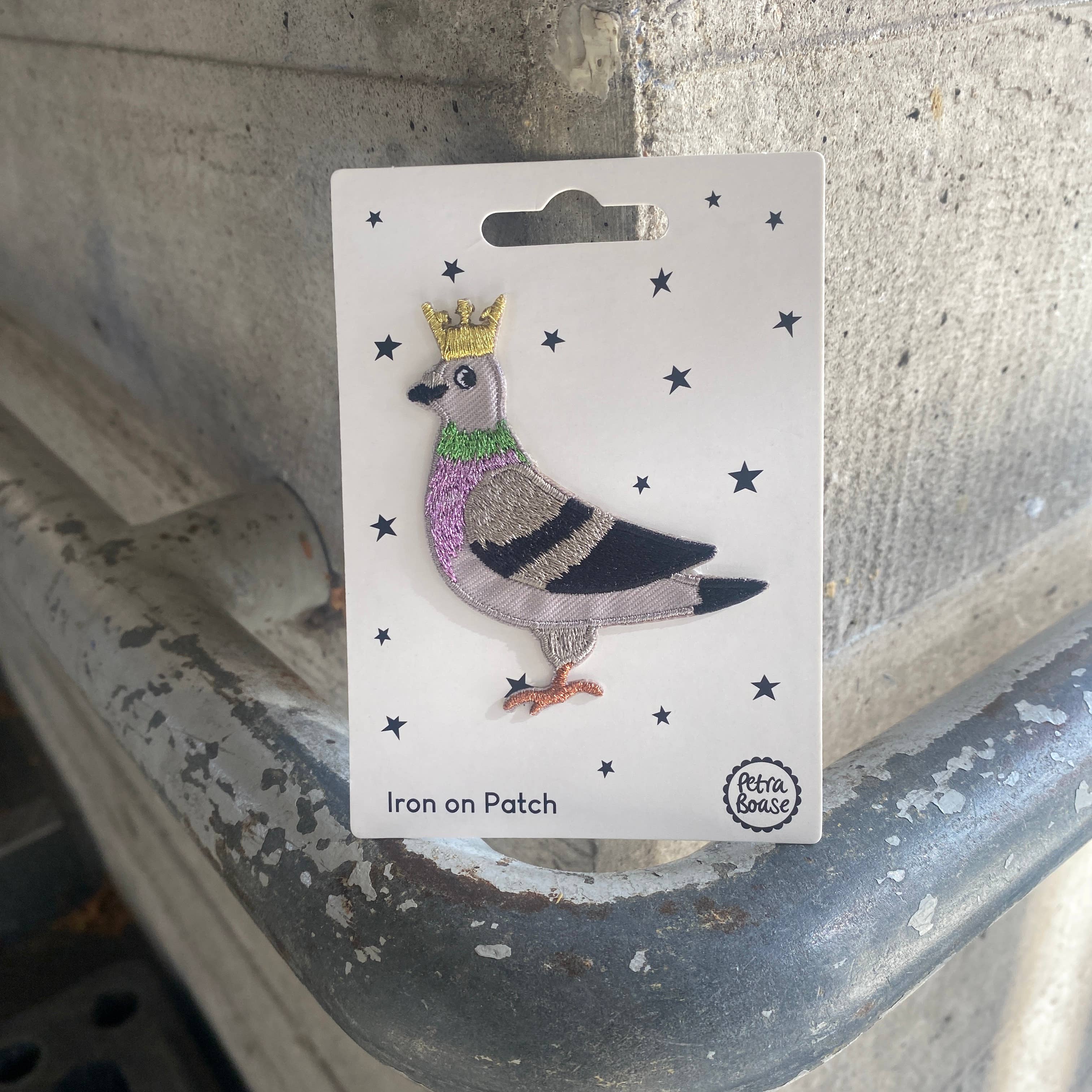 Iron on Patch - Pigeon