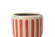 Indoor Pot | Red Stripe