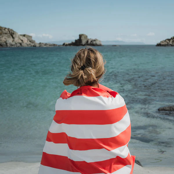 Quick Dry Towel | Cabana Waikiki Coral L & XL