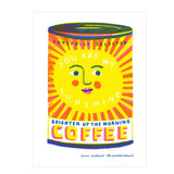 You Are My Sunshine Risograph Art Print | A4