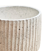 Solento Speckle Planter | Warm Grey