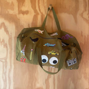Giant Googly Eye Iron-On Embroidered Patch