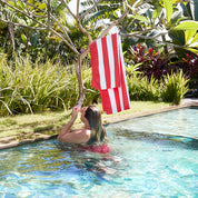 Quick Dry Towel | Cabana Waikiki Coral L & XL