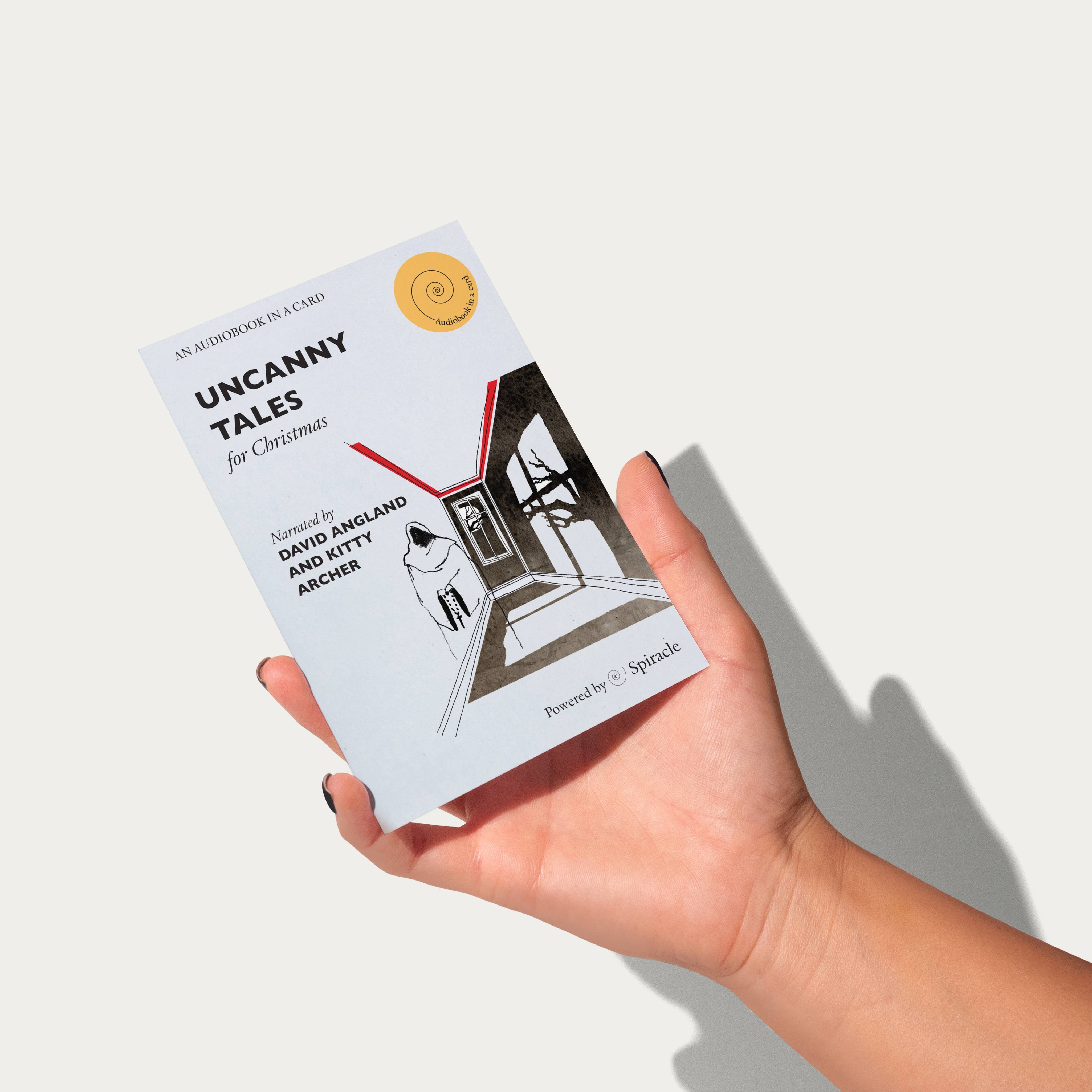 Audiobook in a Card: Uncanny Ghost Stories for Christmas