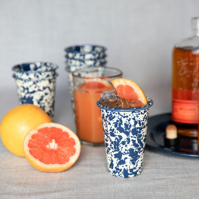 Splatter Enamelware 14 oz Tumbler