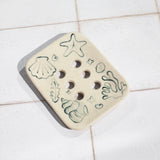 Handmade Ceramic Soap Dish | Sea Shells