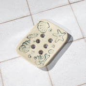 Handmade Ceramic Soap Dish | Sea Shells