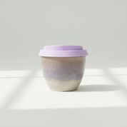 Ceramic Flat White Cup 6oz in Deia