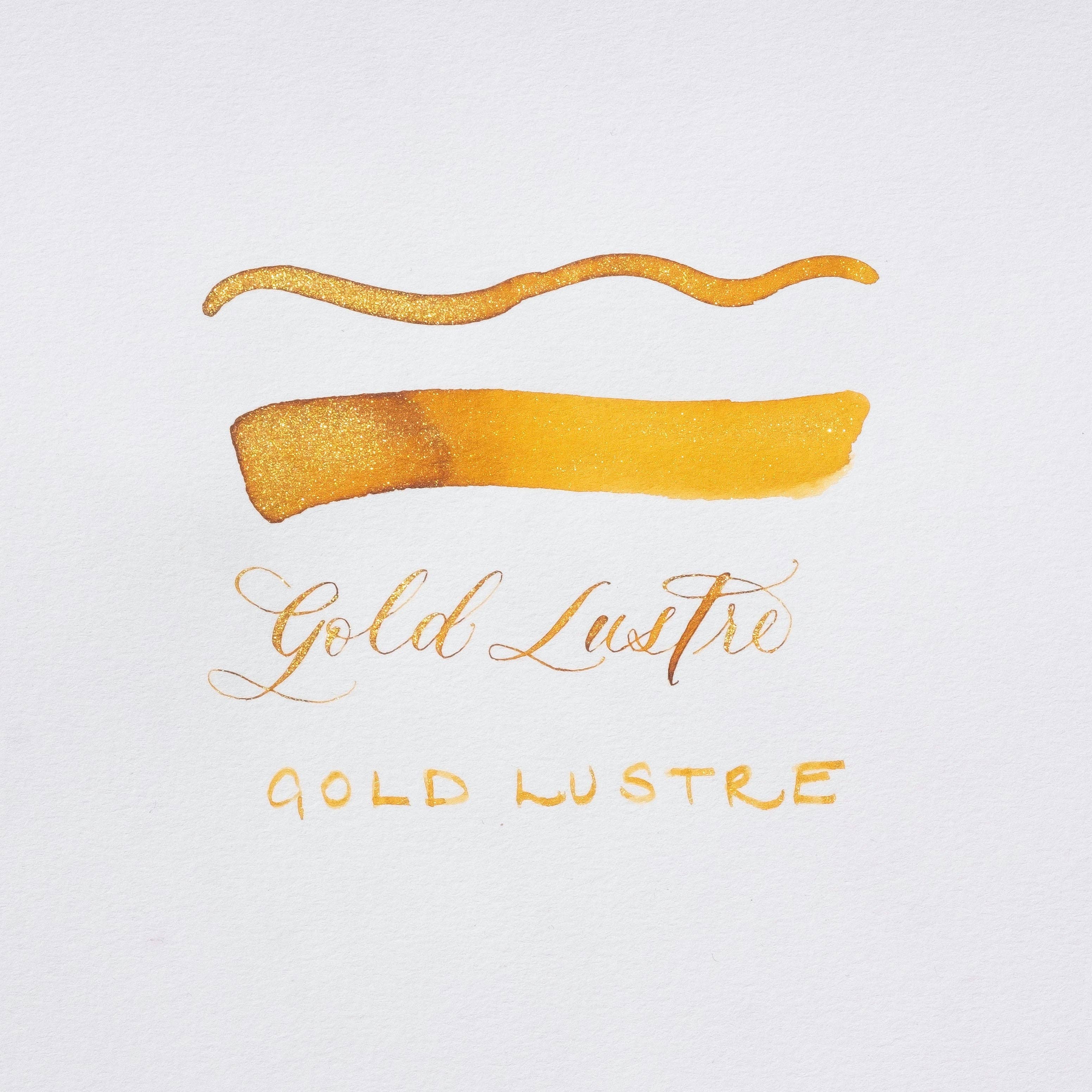 Fountain Pen Ink | Shimmer Ink Golden Lustre
