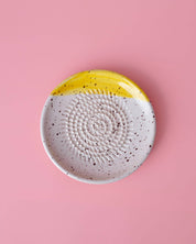Ceramic Grater Plate | Cinnamon Design Small
