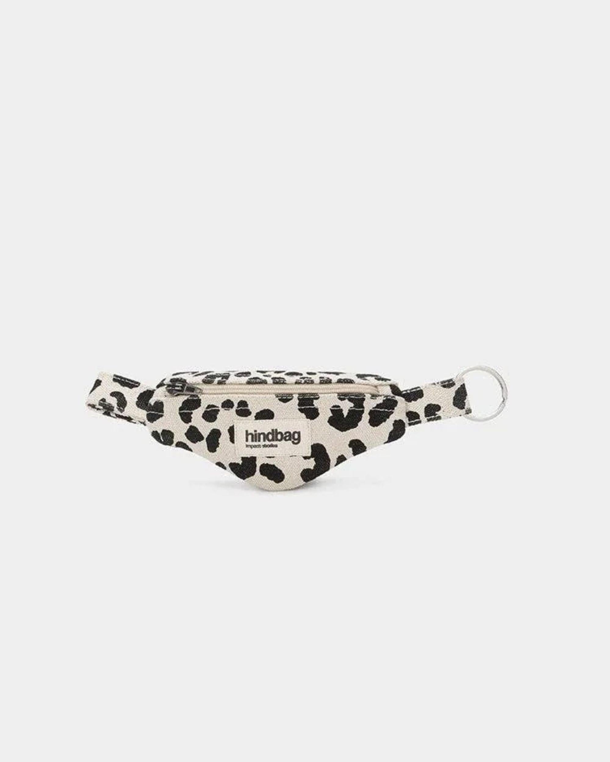 Côme Banana Keyring | Ecru Leopard