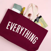 Everything | Burgundy REALLY Big Bag