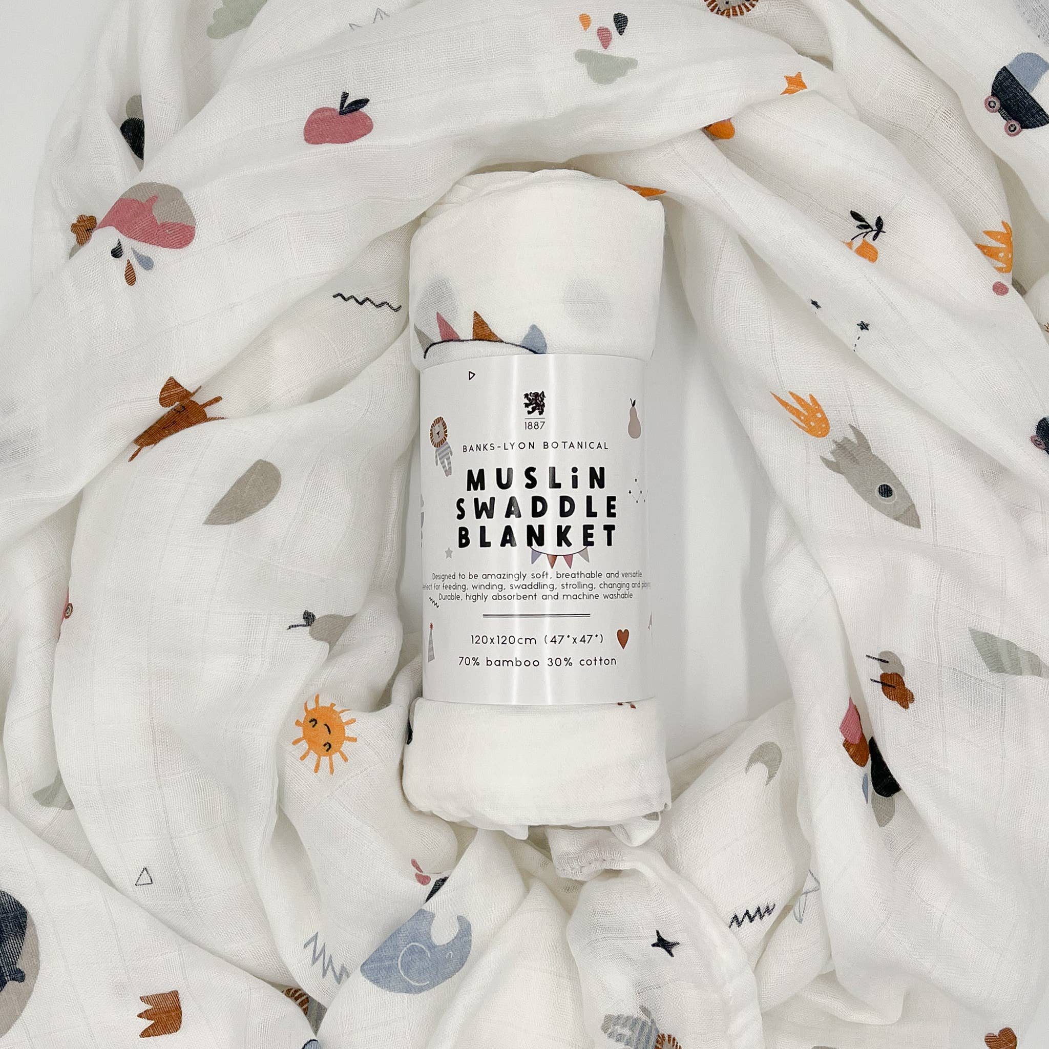 Baby Swaddle Blanket | Bamboo