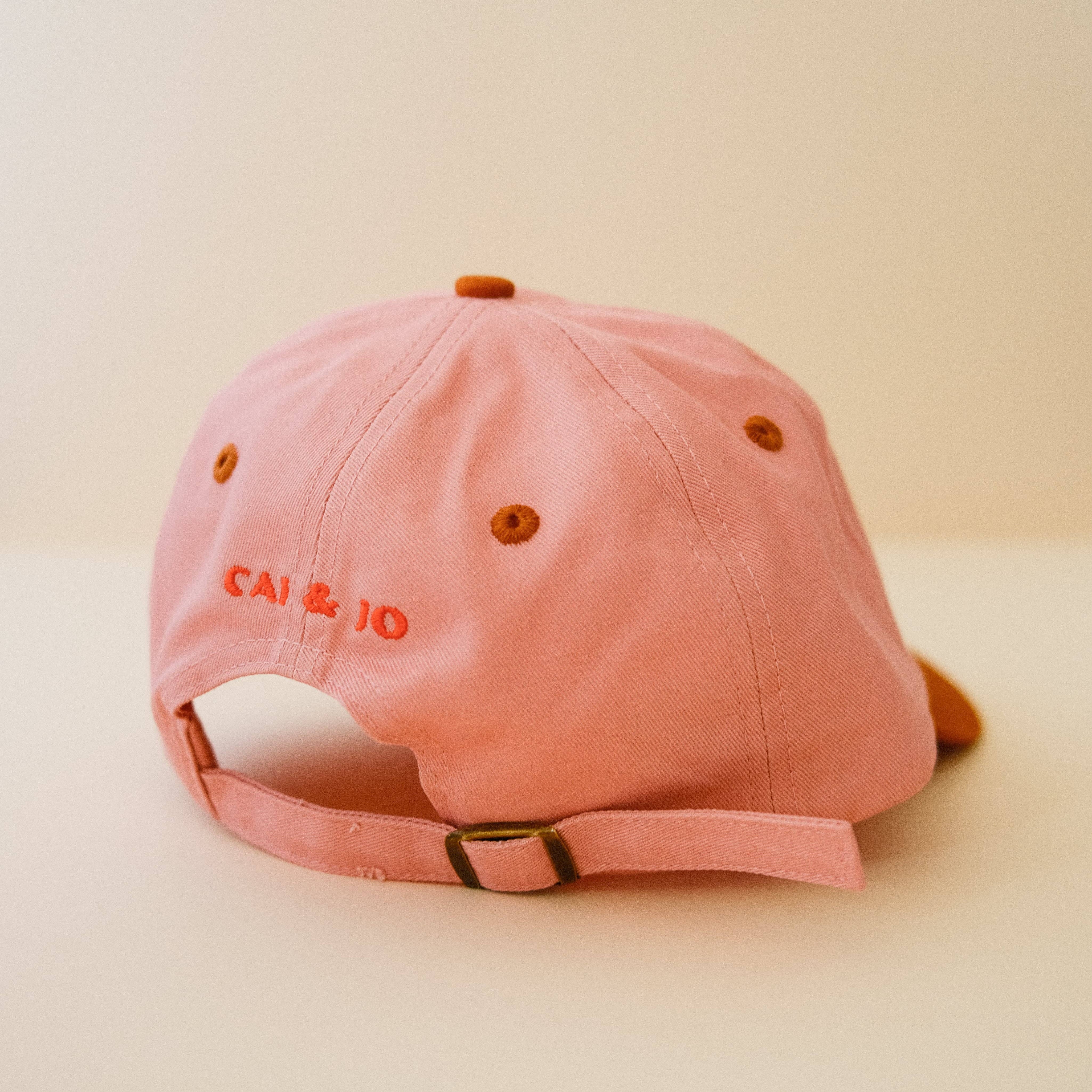 Hibiscus Embroidered cap