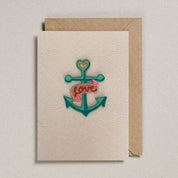 Patch Cards - Love Anchor