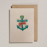 Patch Cards - Love Anchor