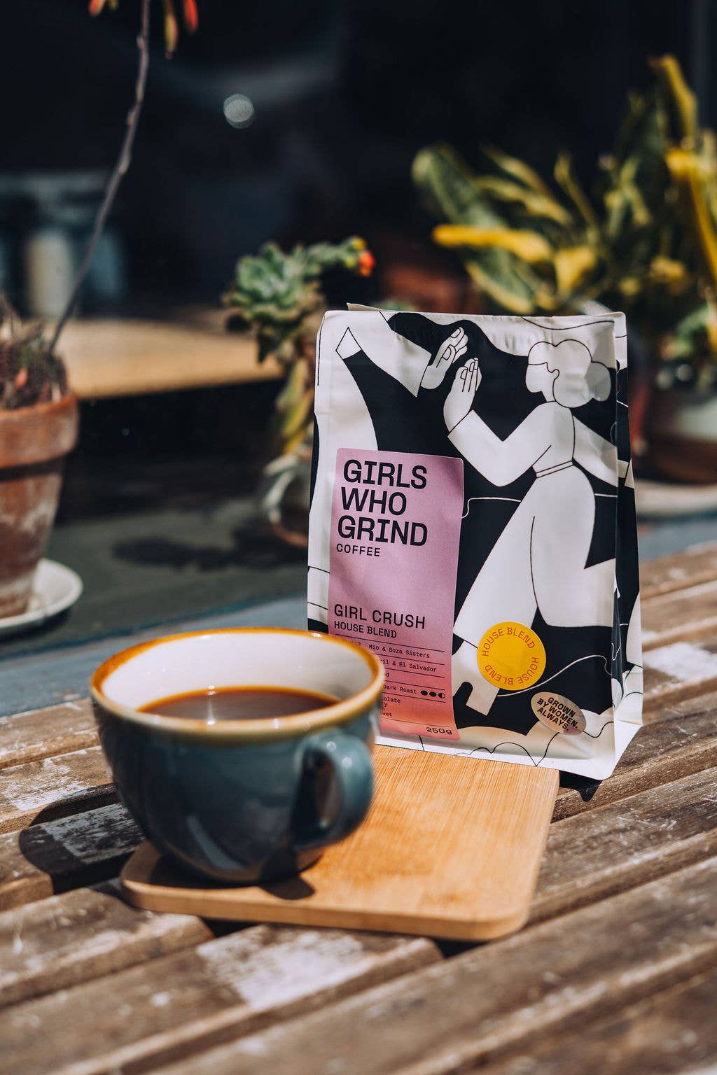 Coffee, Girl Crush blend. El Salvador & Brazil.: French Press / 250g