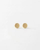 Tyra Sanded Post Earrings | Waterproof Gold