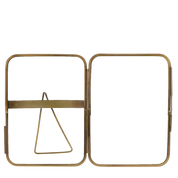 Rounded Standing Brass Frame (2 sizes)