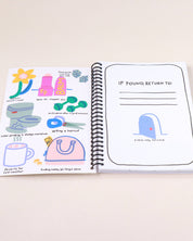 Open People I've Loved weekly planner showing a weekly spread