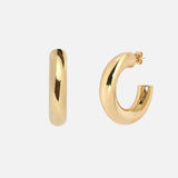 Tern Hoop Earrings | Large | Waterproof PVD Gold Stainless Steel