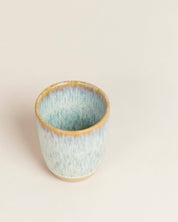 Tejo handmade ceramic cappuccino cup, further view