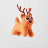 Rudy Cat Hanging Felt Ornament