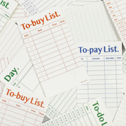 Paperian Lists to Live By memo pad, further view