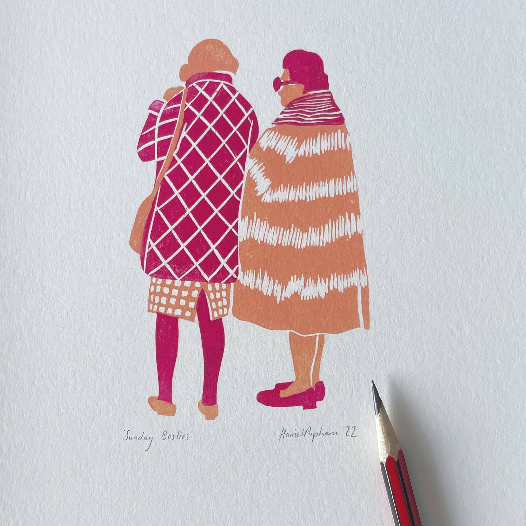 Sunday Besties | A4 Print