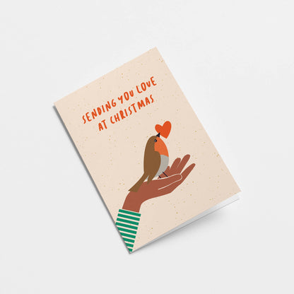 Sending you love at Christmas - Seasonal Greeting Card: English / Cello free