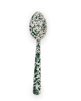 Splatter Enamelware Large Serving Spoon